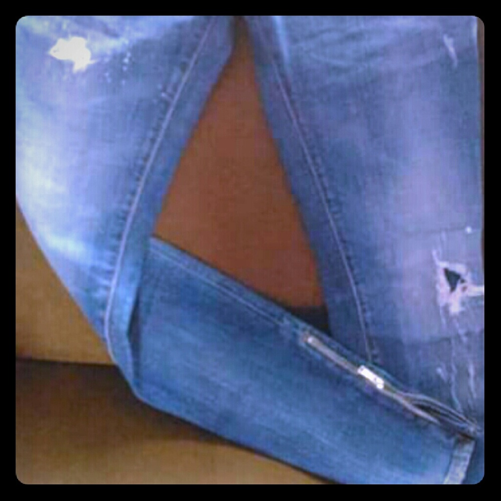 Designer skinny jeans